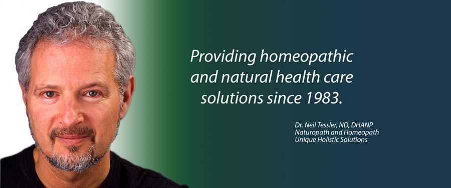 Dr. Neil Tessler, White Rock and South Surrey's Leading Naturopathic Doctor, Providing homeopathic and natural health care solutions since 1983. 